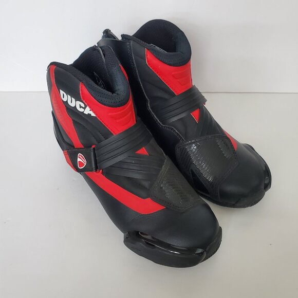 DUCATI ITALIAN Biker Booties Theme C2 Men's Size 11.5 Moto Boots *READ - Picture 2 of 15